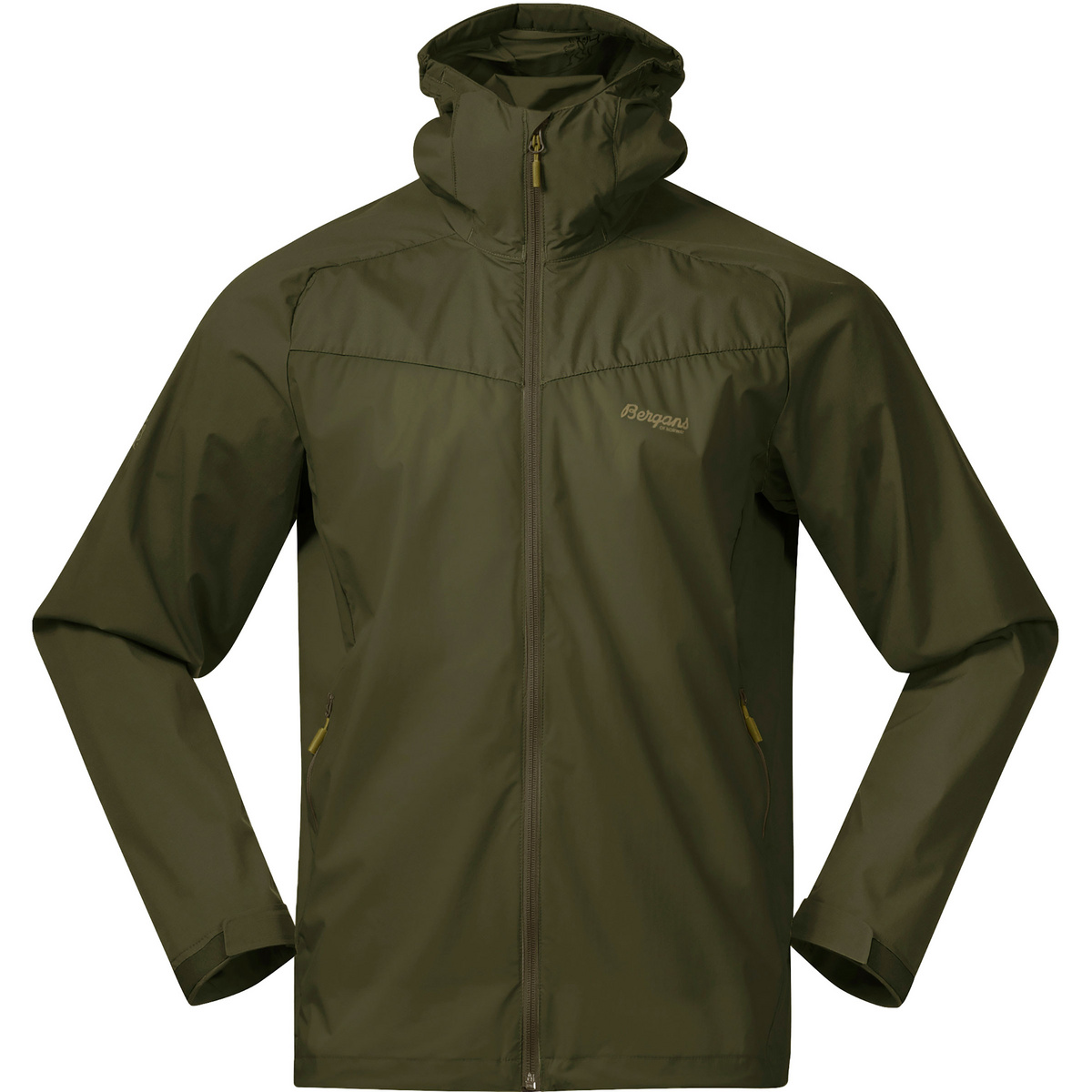 Bergans Herren Microlight Jacke (Größe L, oliv)