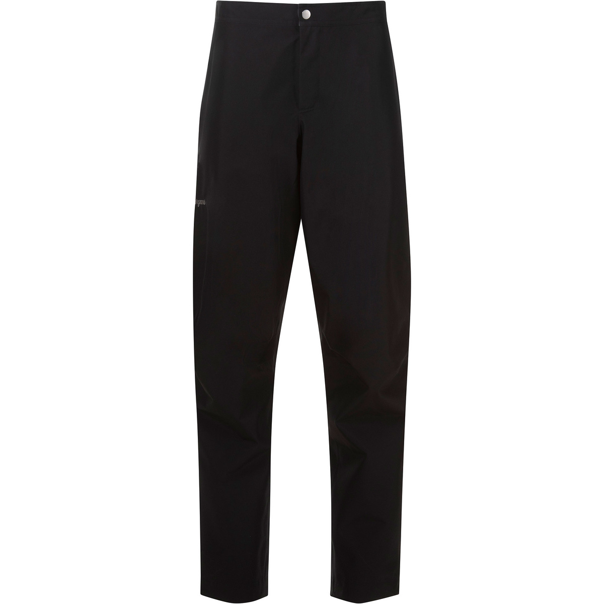 Bergans Donna Pantaloni Essentials Rainshell 2.5L (Taglia L, Nero)