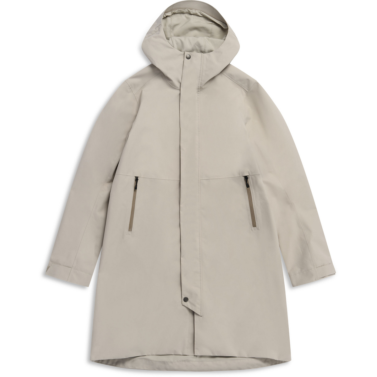 Bergans Damen Urban 2L Mantel (Größe XL, beige)