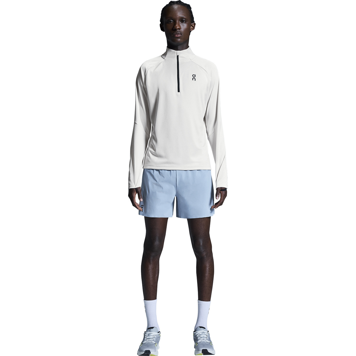 On Herren 5" Performance Shorts (Größe XL, blau)