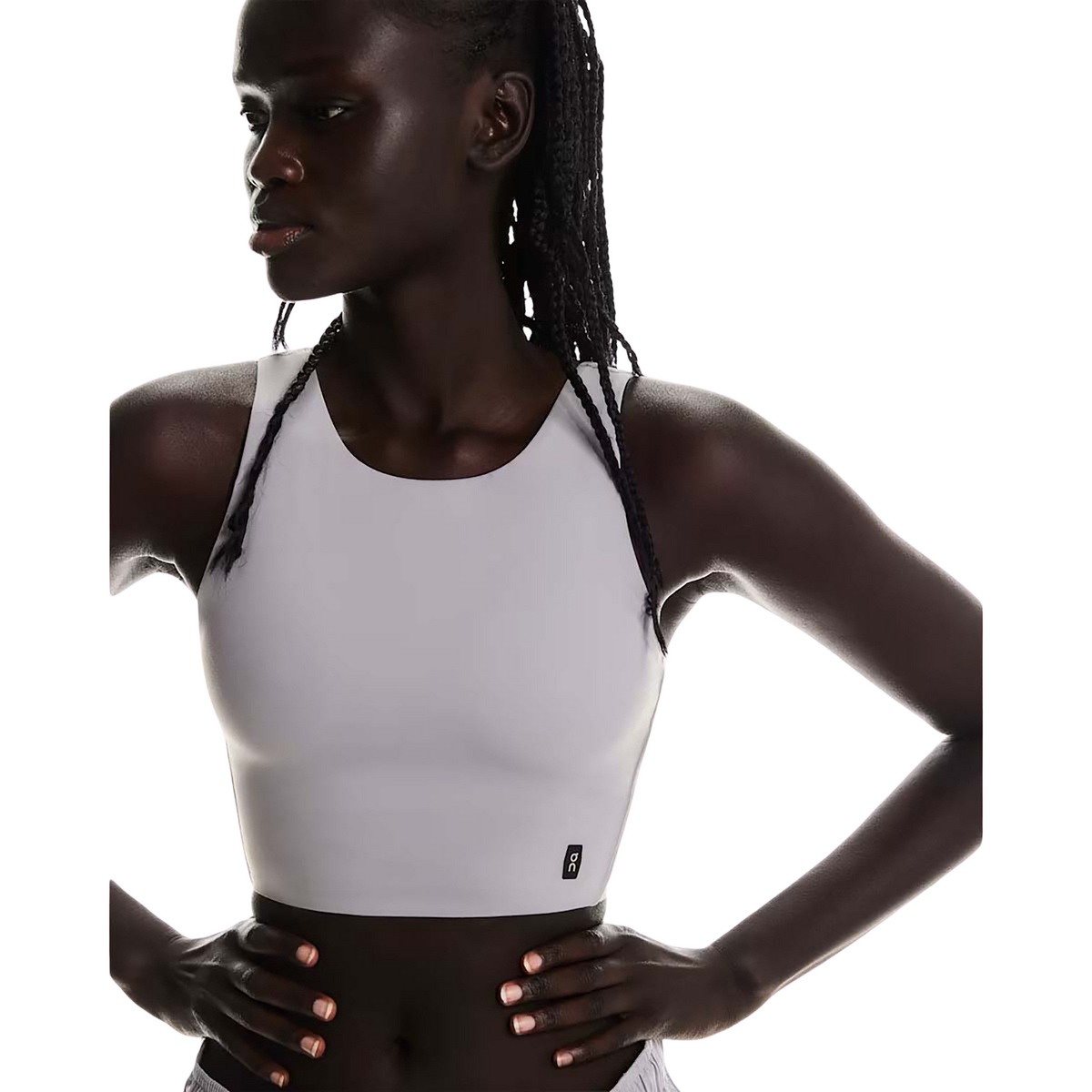 On Donna Canotta Core 2-in-1 Crop (Taglia S, Viola)