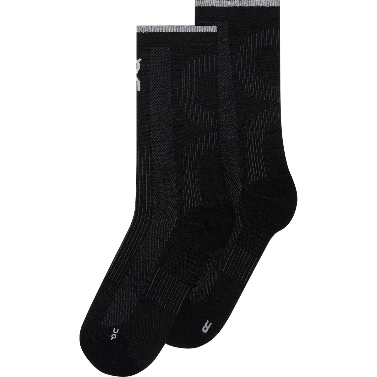 ON Elite Run High Socken (Größe 47 , schwarz)
