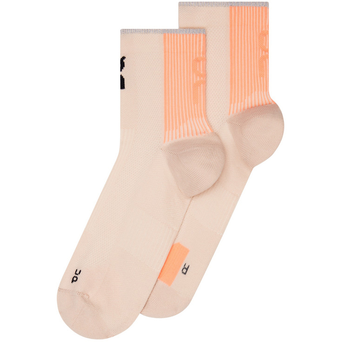 On Performance Run Mid Socken (Größe 43 , rosa)