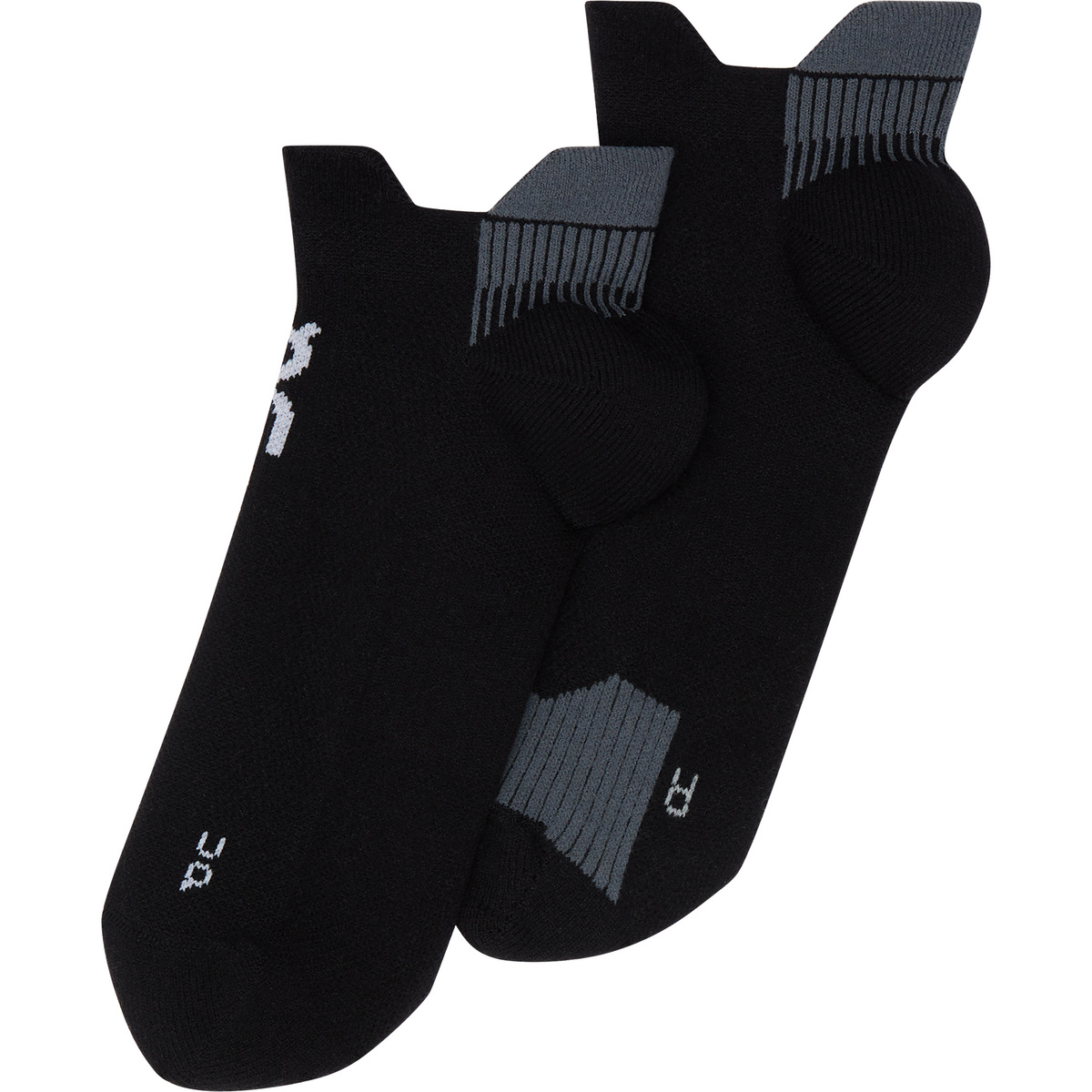 ON Calzini Performance Run Low (Taglia 47 , Nero)