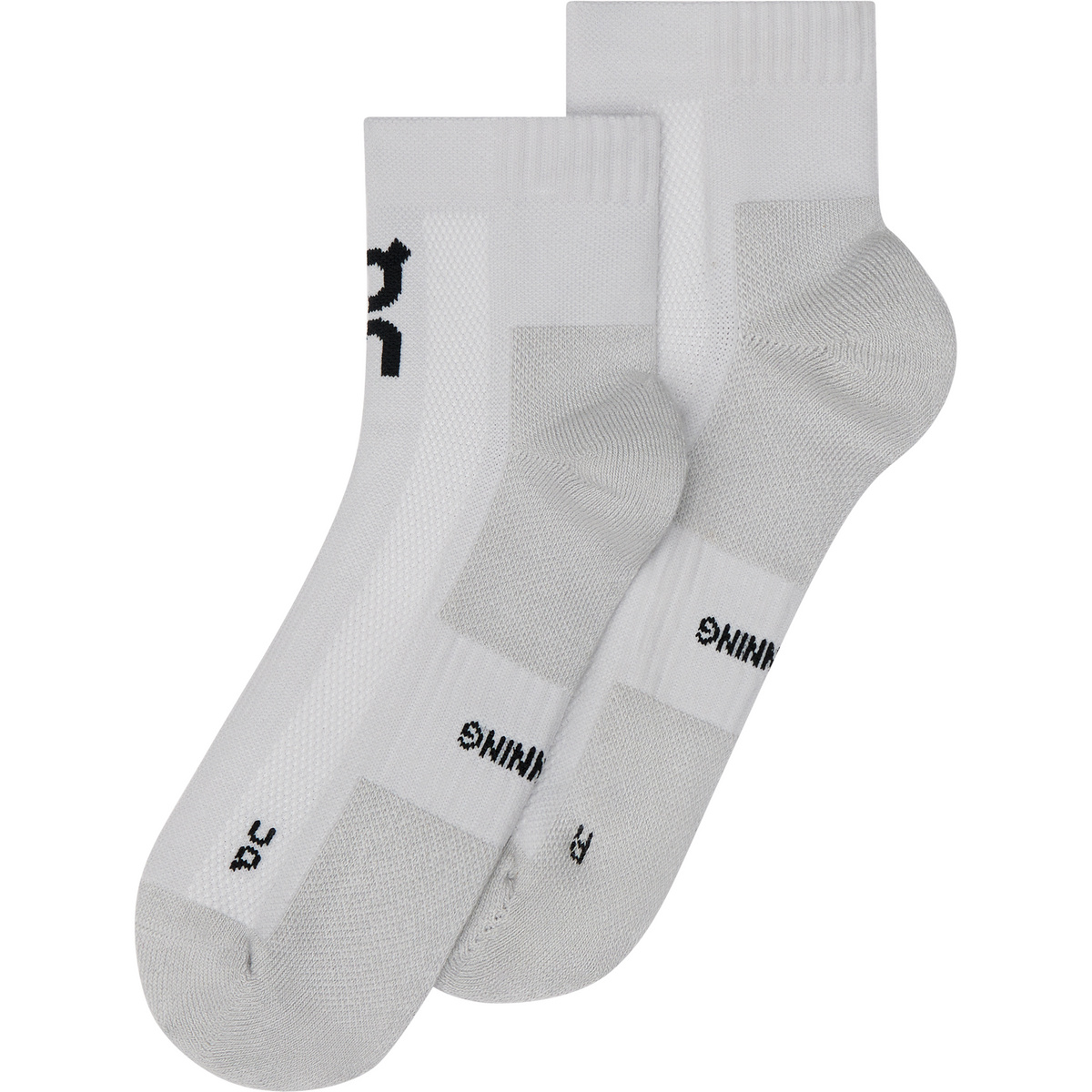 ON Core Run Mid Socken (Größe 40 , grau)