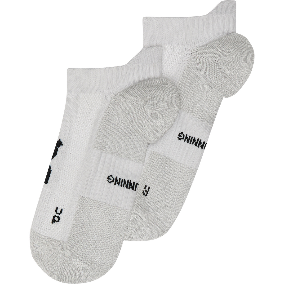 ON Core Run Low Socken (Größe 43 , grau)