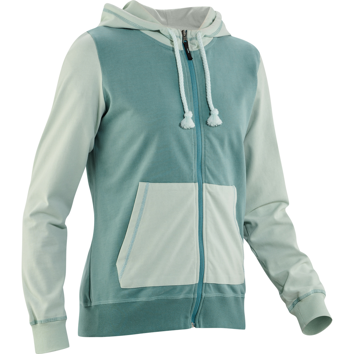 Edelrid Damen Bege Zip Hoodie (Größe S, blau)