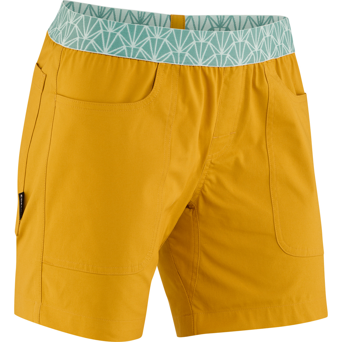 Edelrid Donna Pantaloncini Nona (Taglia S, Giallo)