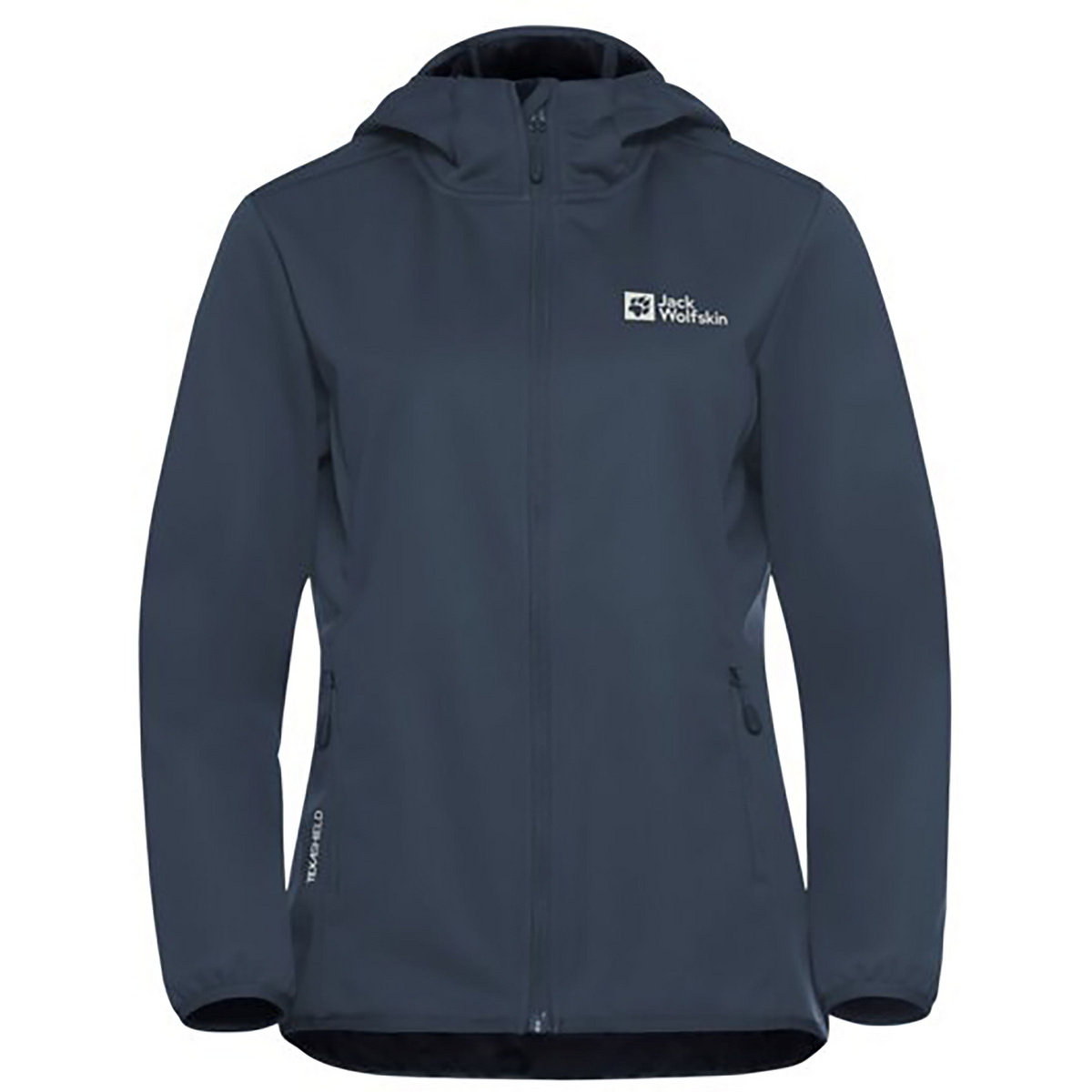 Image of Jack Wolfskin Donna Giacca Windhain Hoodie