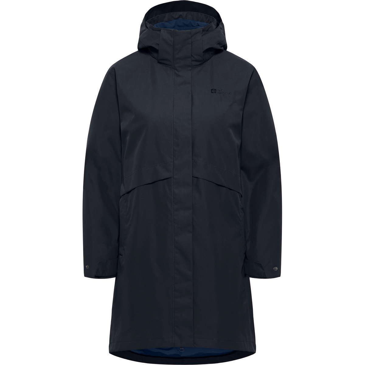 Jack Wolfskin Damen Baylight 3in1 Mantel (Größe XL, blau)