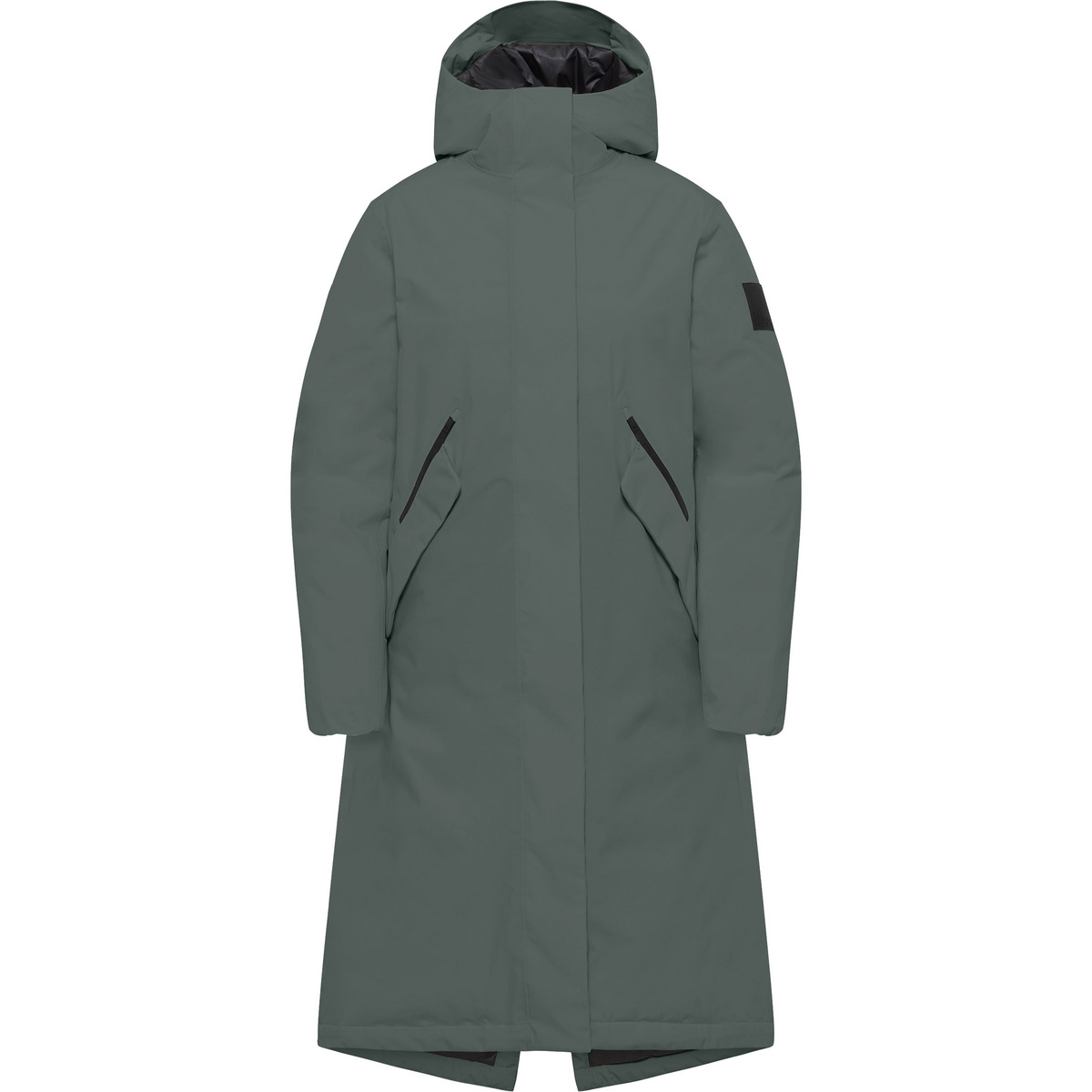 Jack Wolfskin Damen Brandenburger Mantel (Größe XL, gruen)