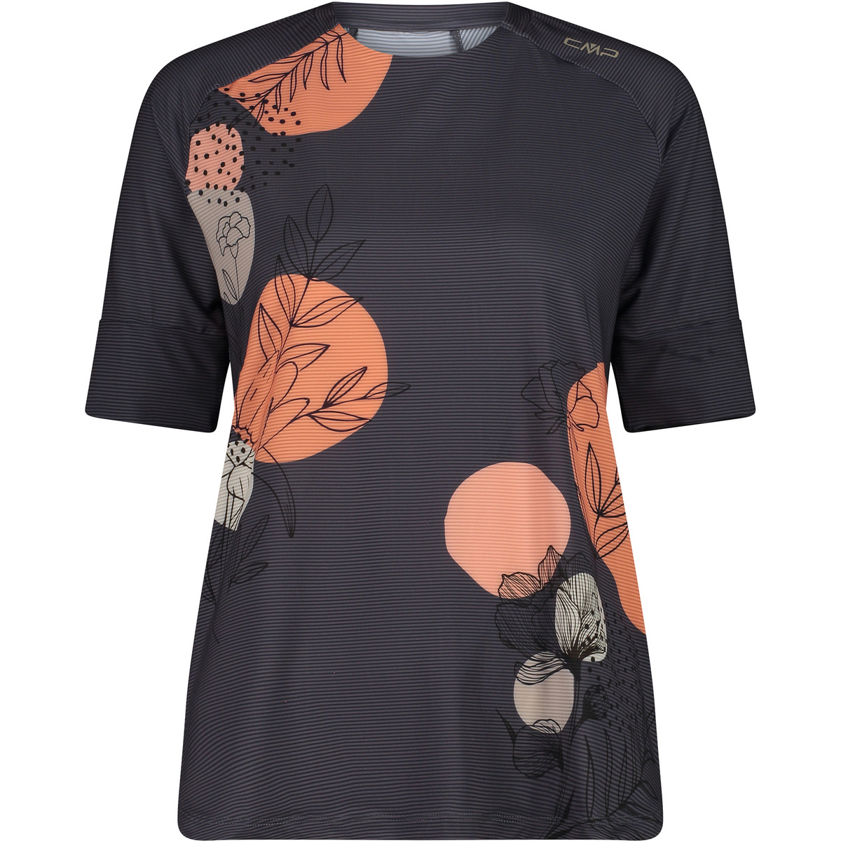 CMP Donna Maglietta (Taglia XXL, Grigio)