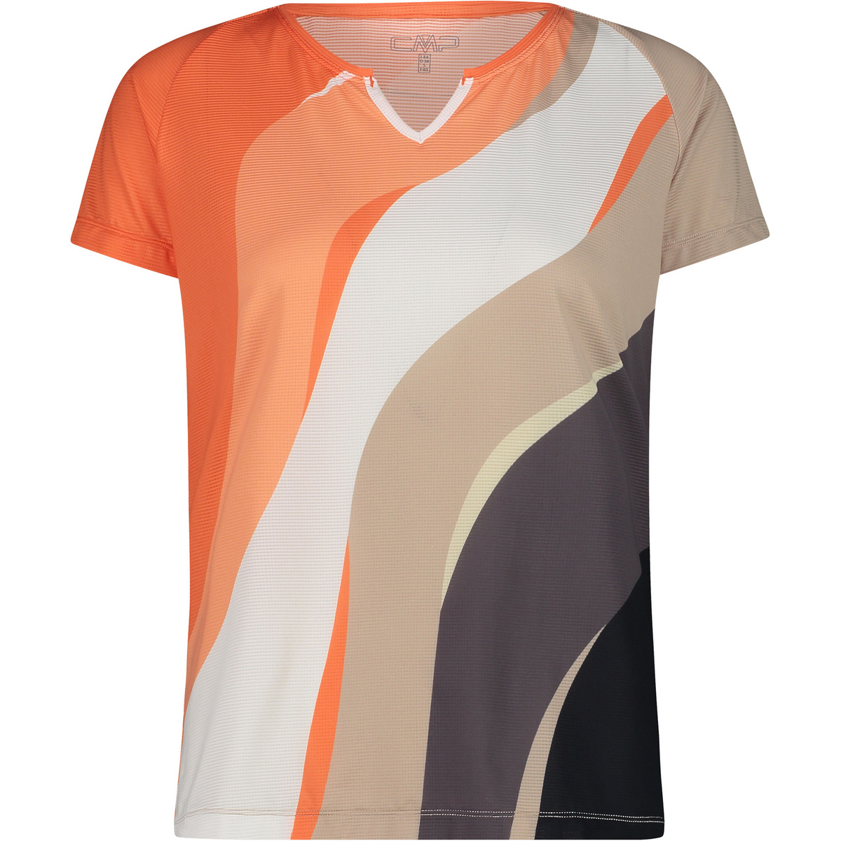 CMP Damen T-Shirt (Größe L, orange)
