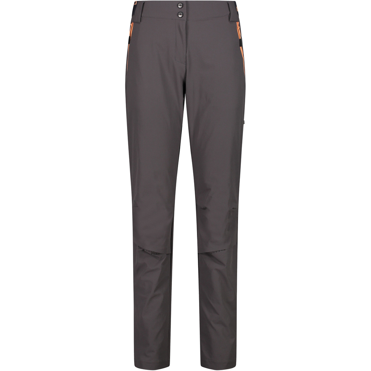 CMP Donna Pantaloni (Taglia L, Grigio)