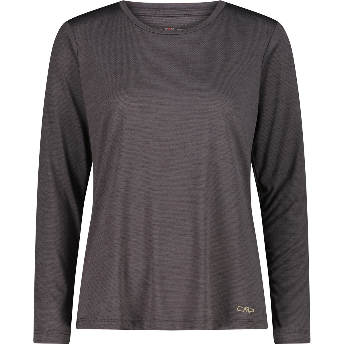 CMP Donna Maglia a manica lunga (Taglia XL, Grigio)