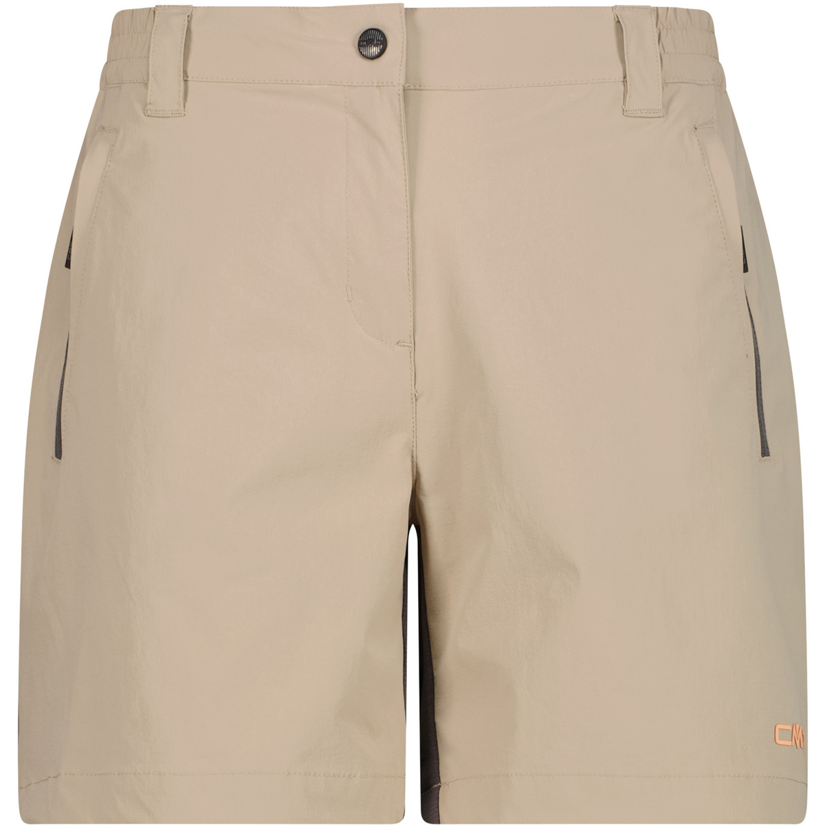 CMP Donna Pantaloncini Bermuda (Taglia XXS, Beige)