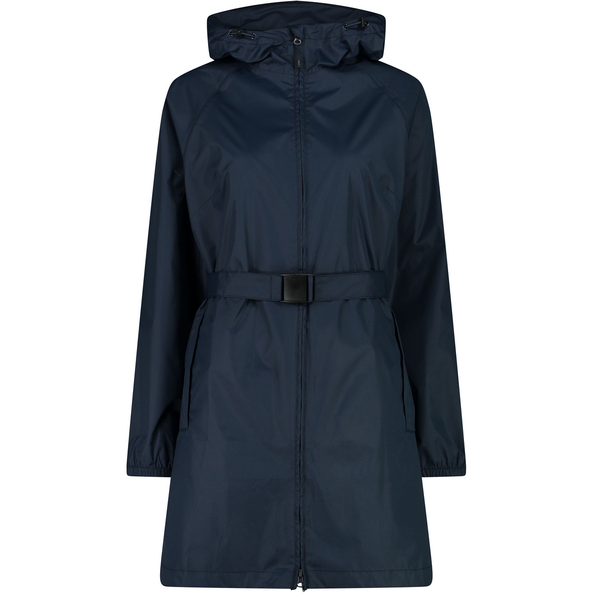 CMP Femme Manteau Rain Hoodie (taille XS, Bleu)
