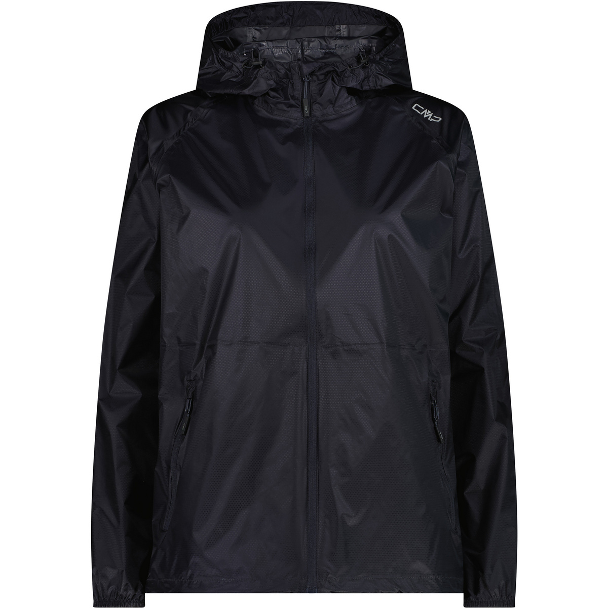 CMP Donna Giacca Rain Hoodie (Taglia XXS, Grigio)