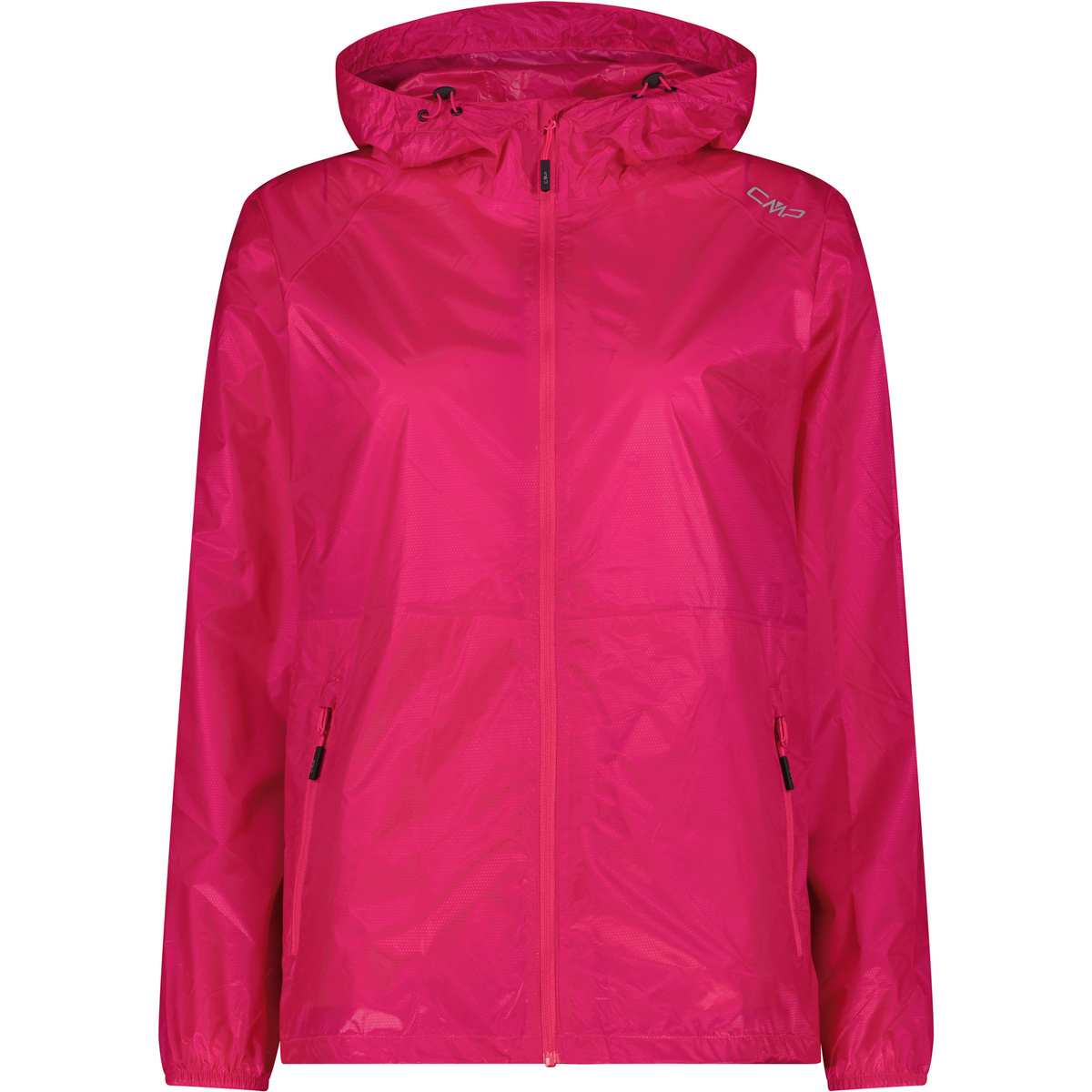 CMP Donna Giacca Rain Hoodie (Taglia M, Magenta)