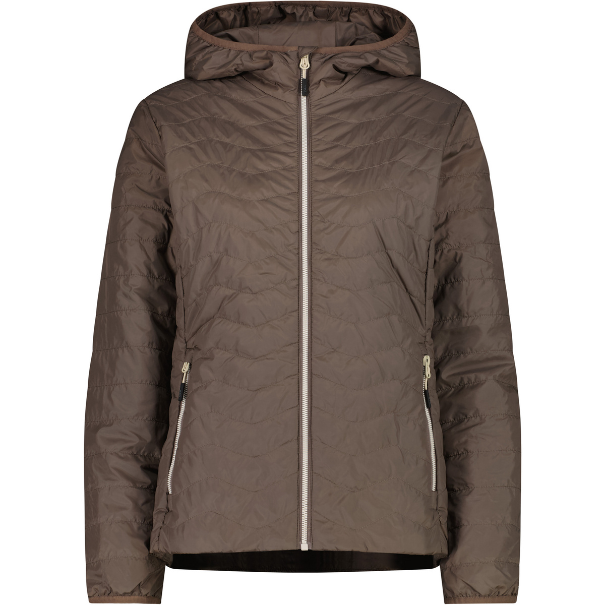 CMP Damen Hoodie Jacke (Größe L, braun)