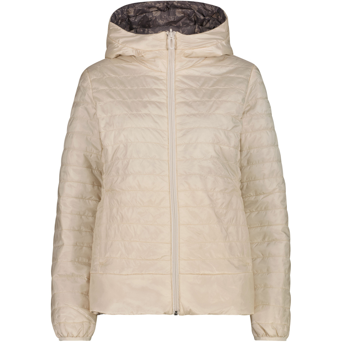 CMP Femme Veste Reverse Hoodie (taille XXL, Beige)