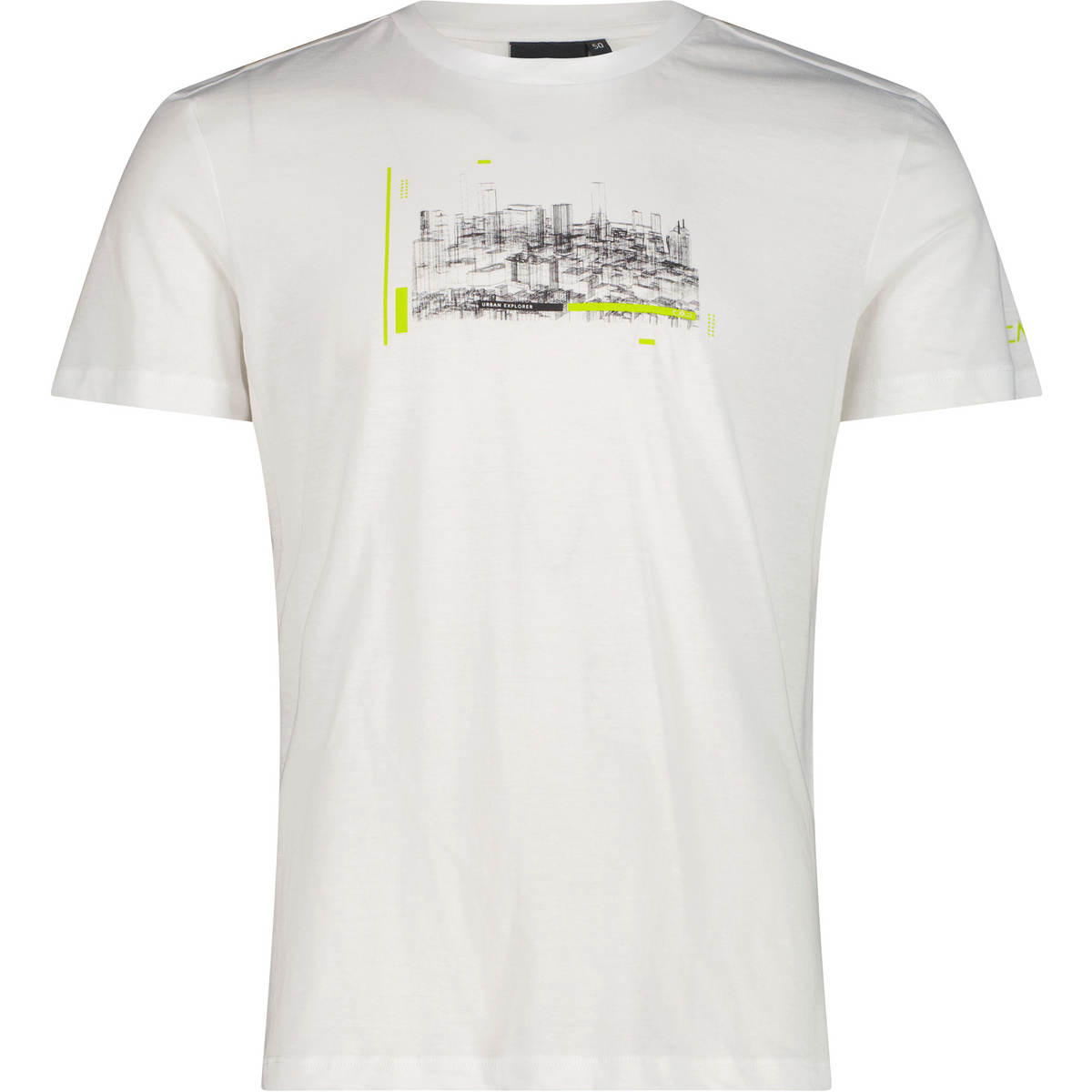 CMP Herren T-Shirt (Größe XXL, weiss)
