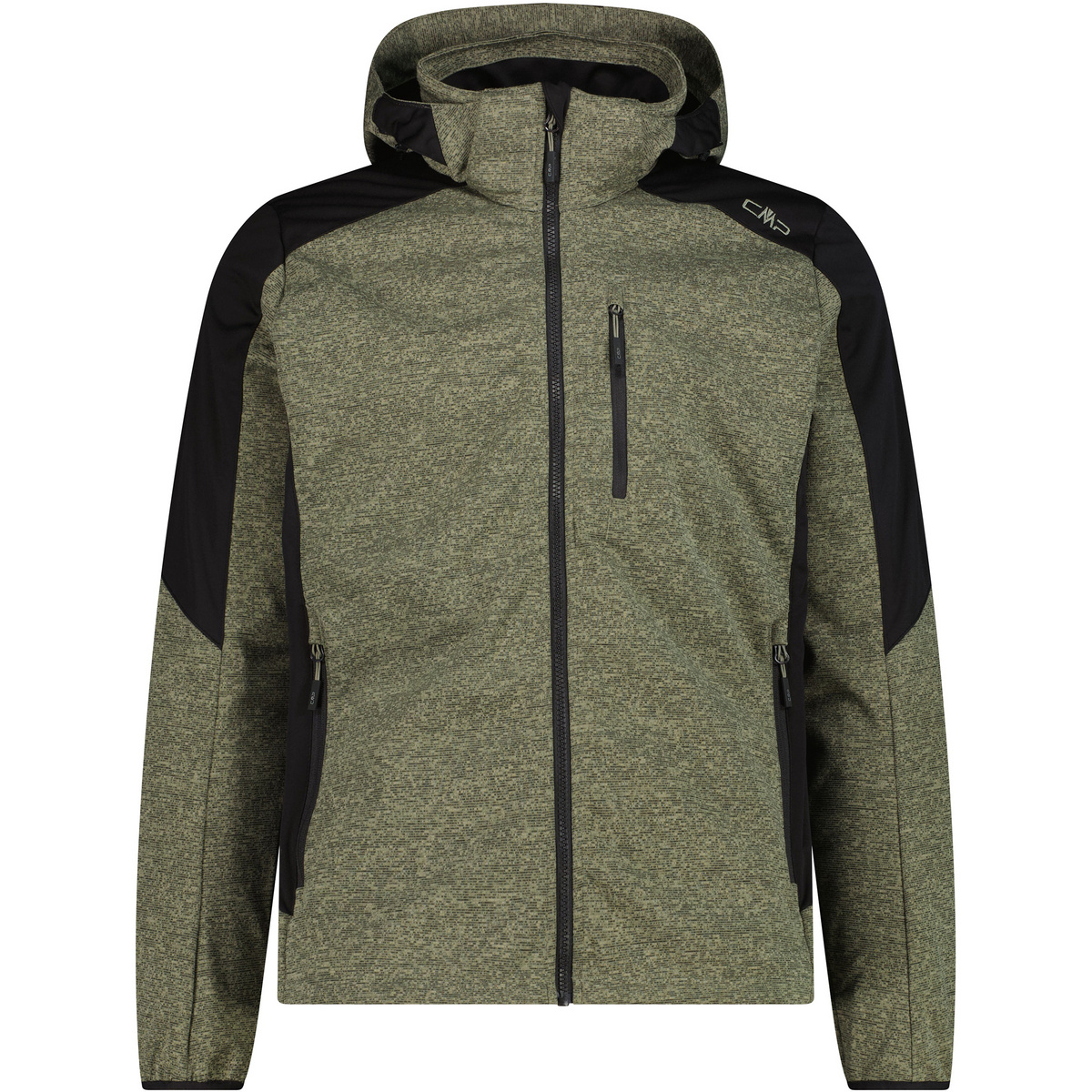 CMP Herren Zip Hoodie Jacke (Größe 3XL, beige)