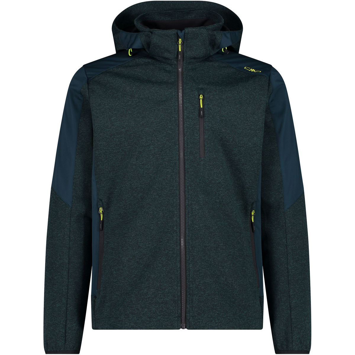 CMP Herren Zip Hoodie Jacke (Größe XXL, tuerkis)