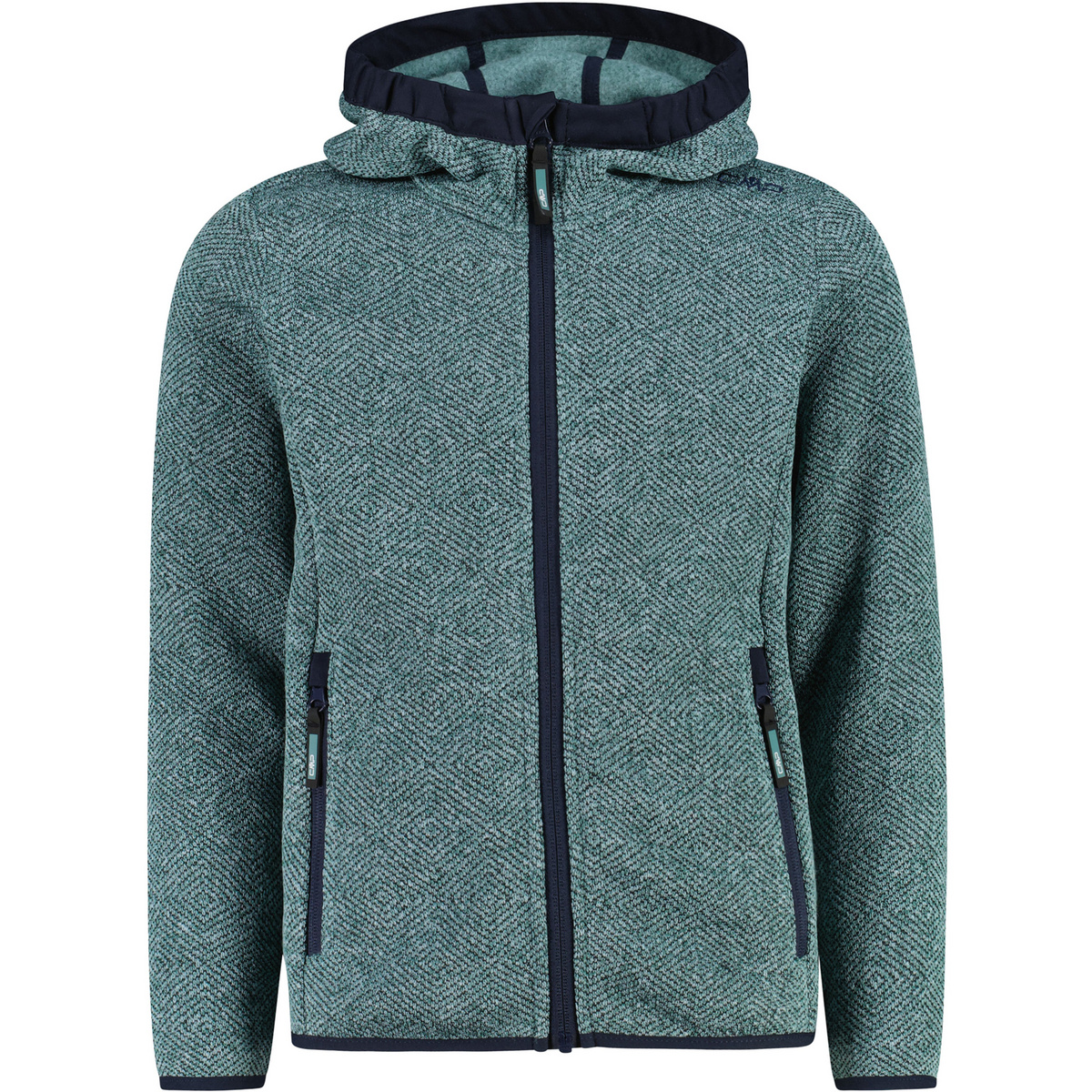 CMP Enfants Veste Hoodie (taille 116, Turquoise)