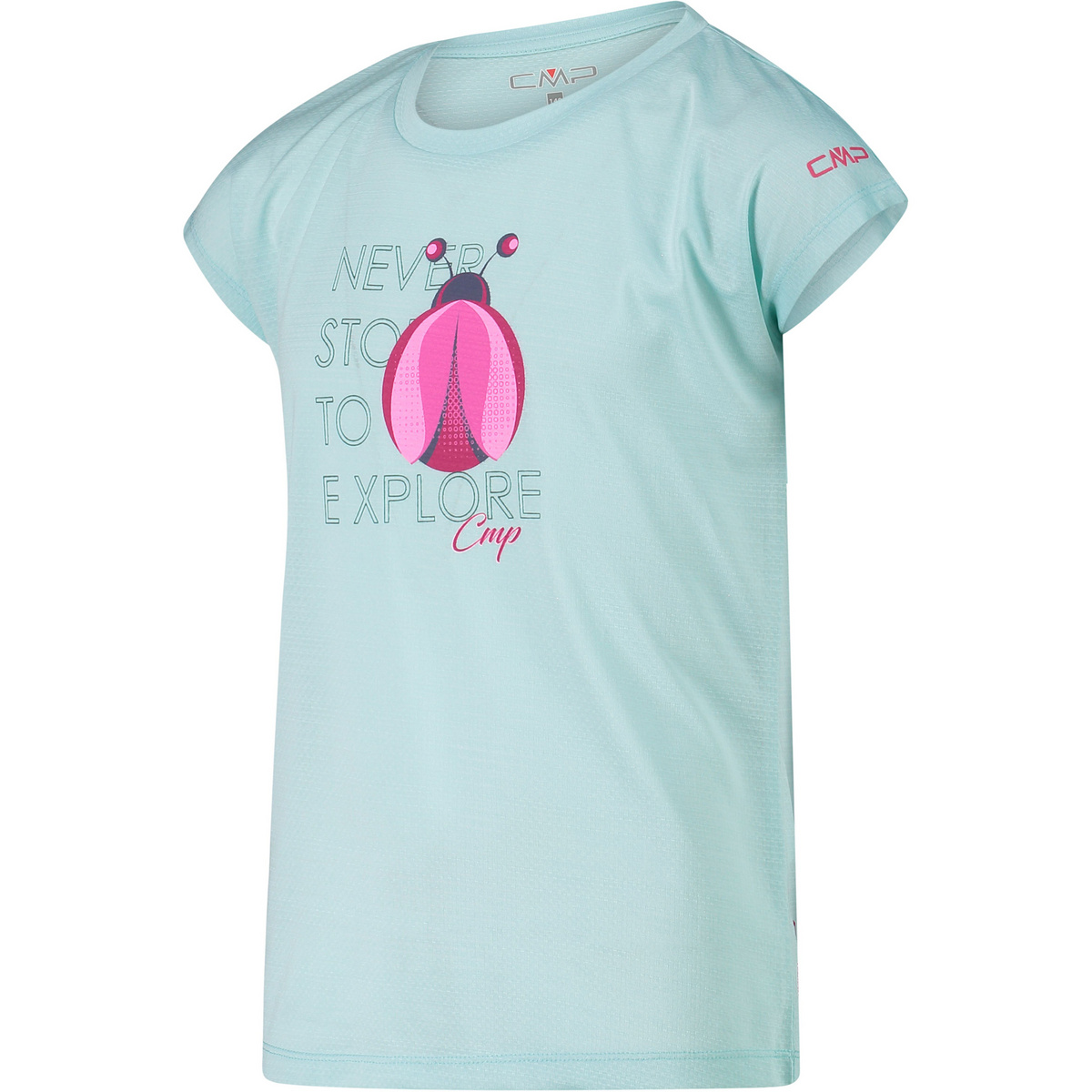 CMP Bambino Maglietta (Taglia 176, Blu)