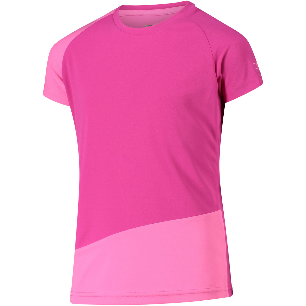CMP Bambino Maglietta (Taglia 128, Magenta)