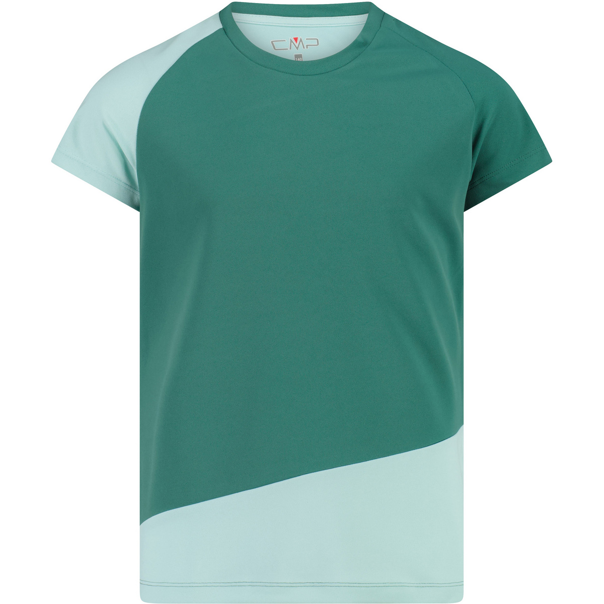 CMP Bambino Maglietta (Taglia 104, Turchese)