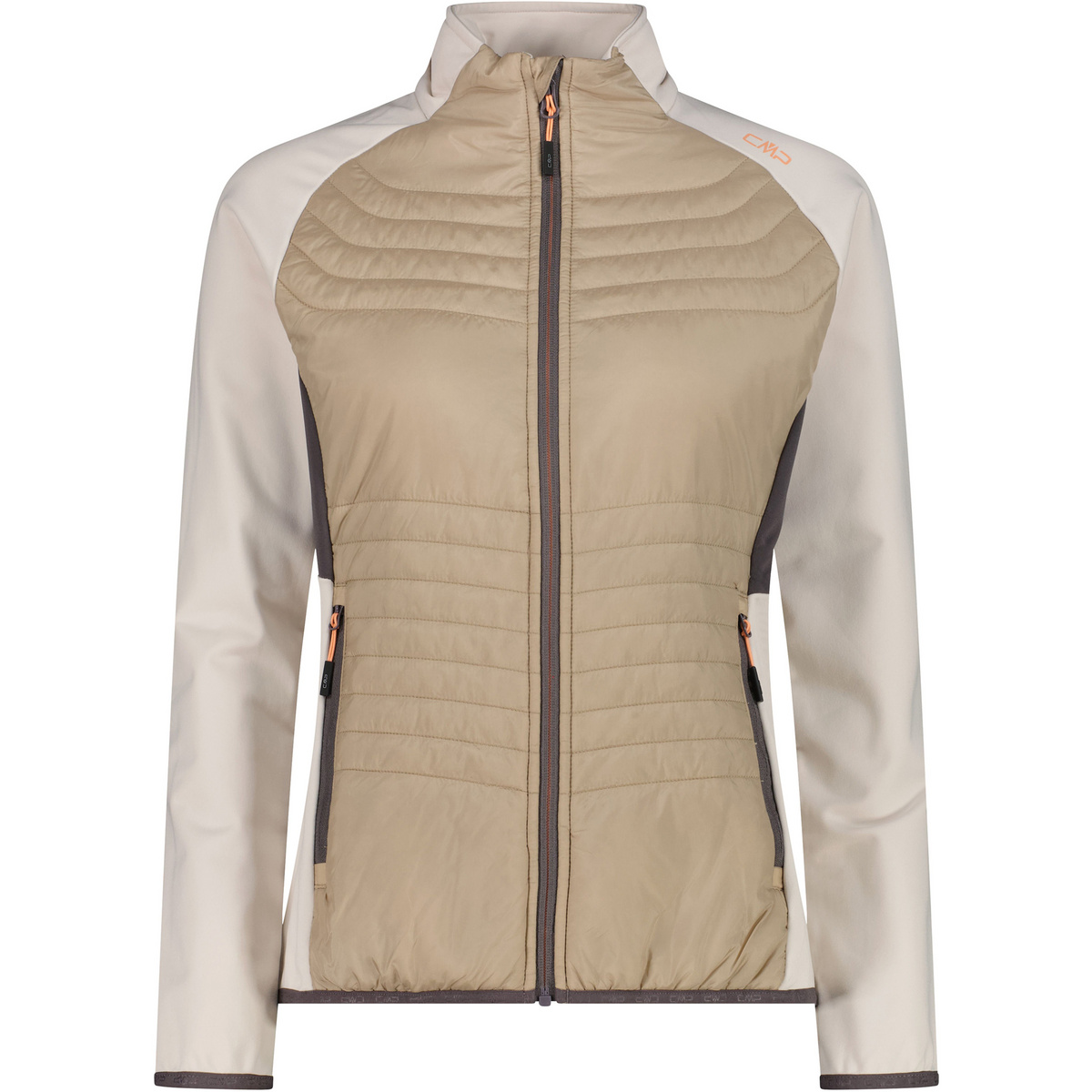 CMP Damen Hybrid Jacke (Größe 3XL, beige)