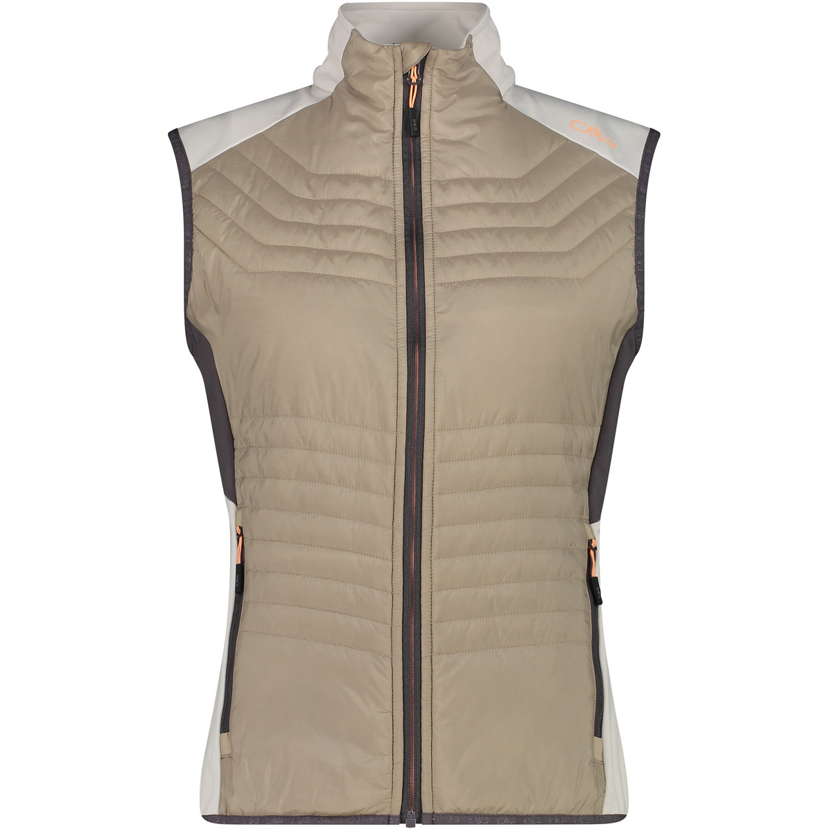 CMP Damen Hybrid Weste (Größe XS, beige)