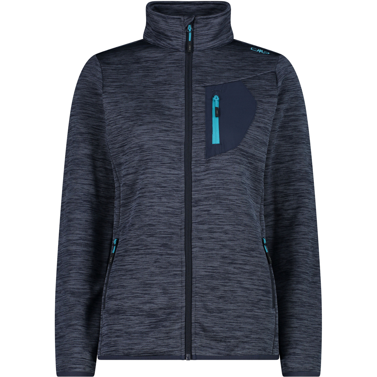 CMP Donna Giacca (Taglia XXL, Blu)