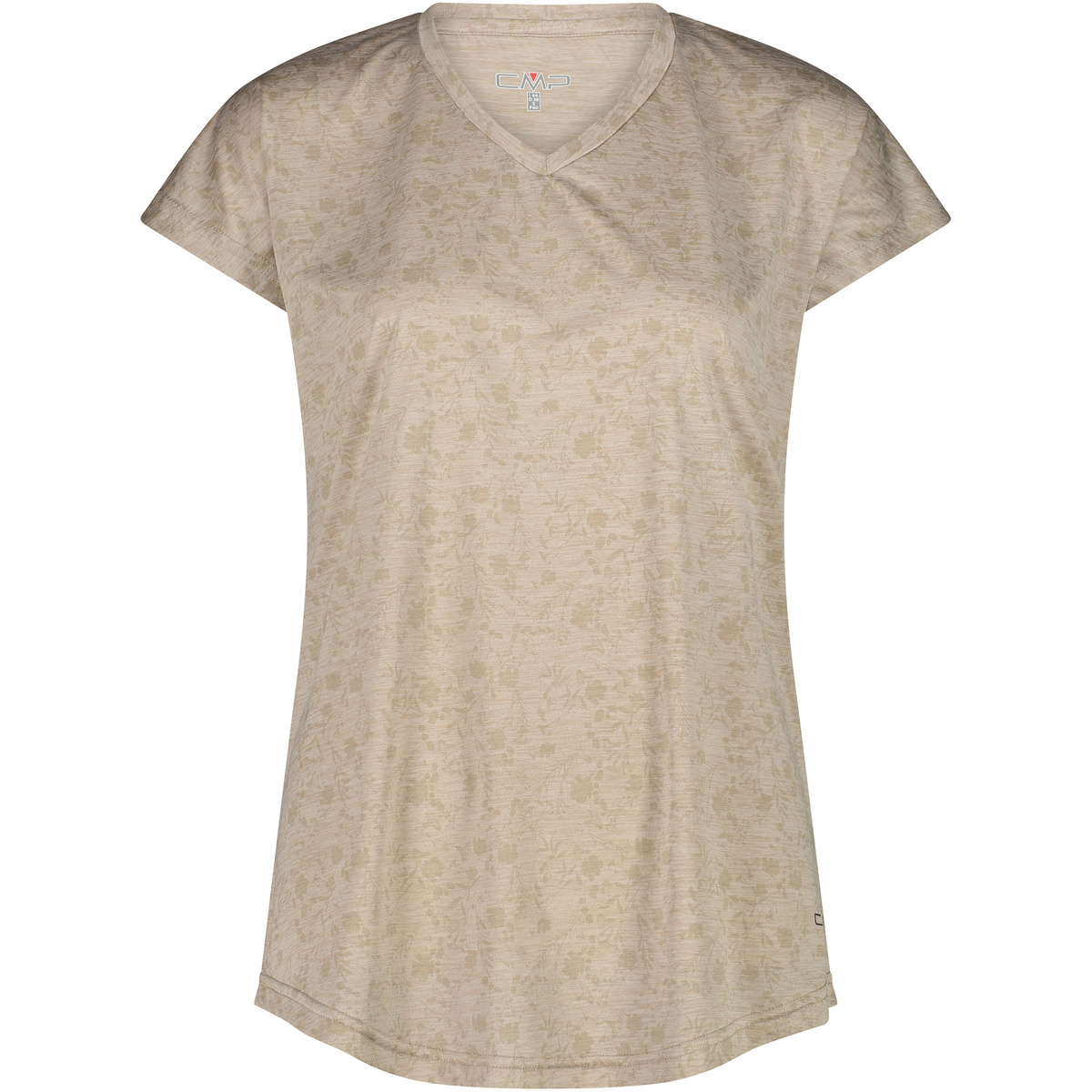 CMP Damen T-Shirt (Größe 3XL, beige)
