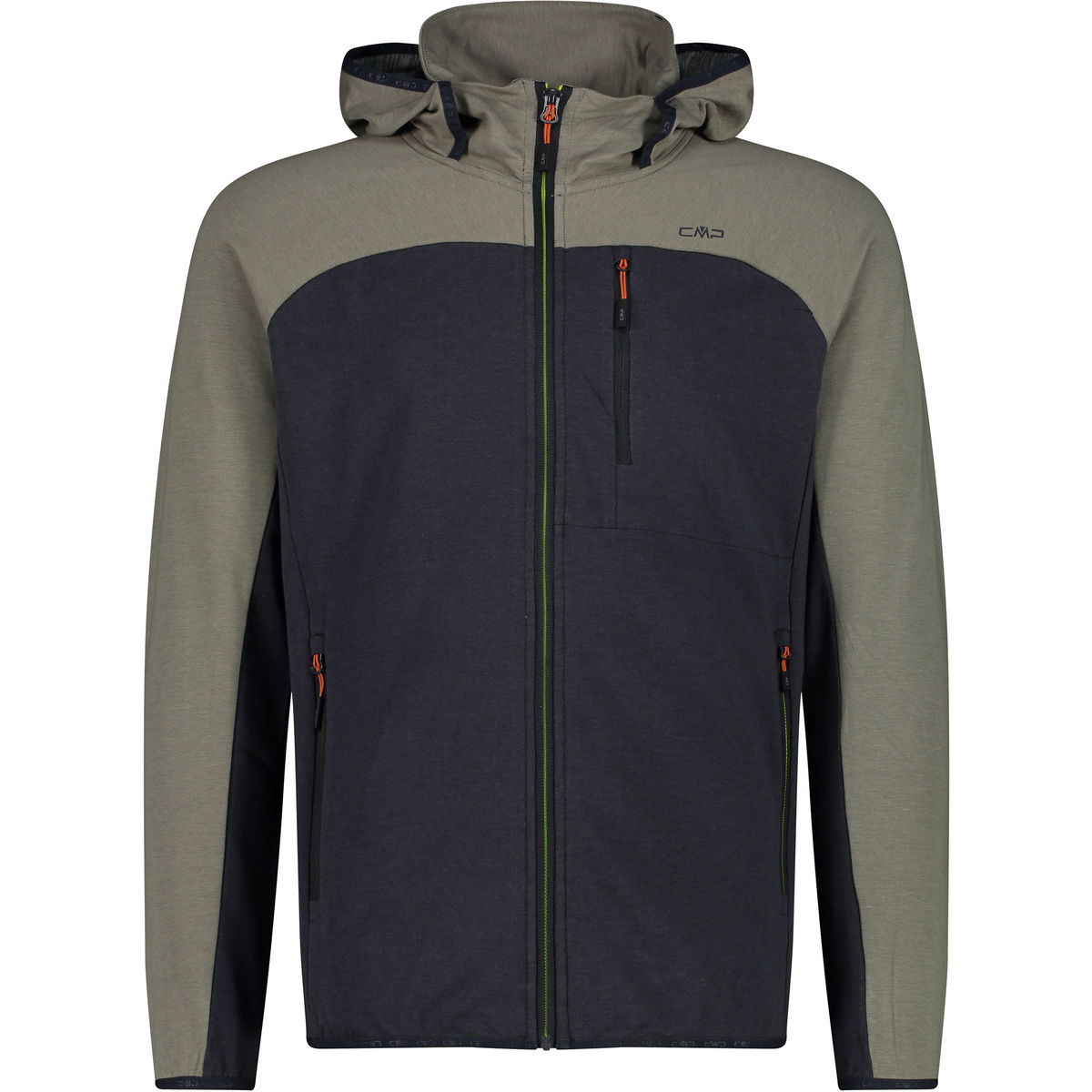 CMP Herren Hoodie Jacke (Größe 3XL, grau)