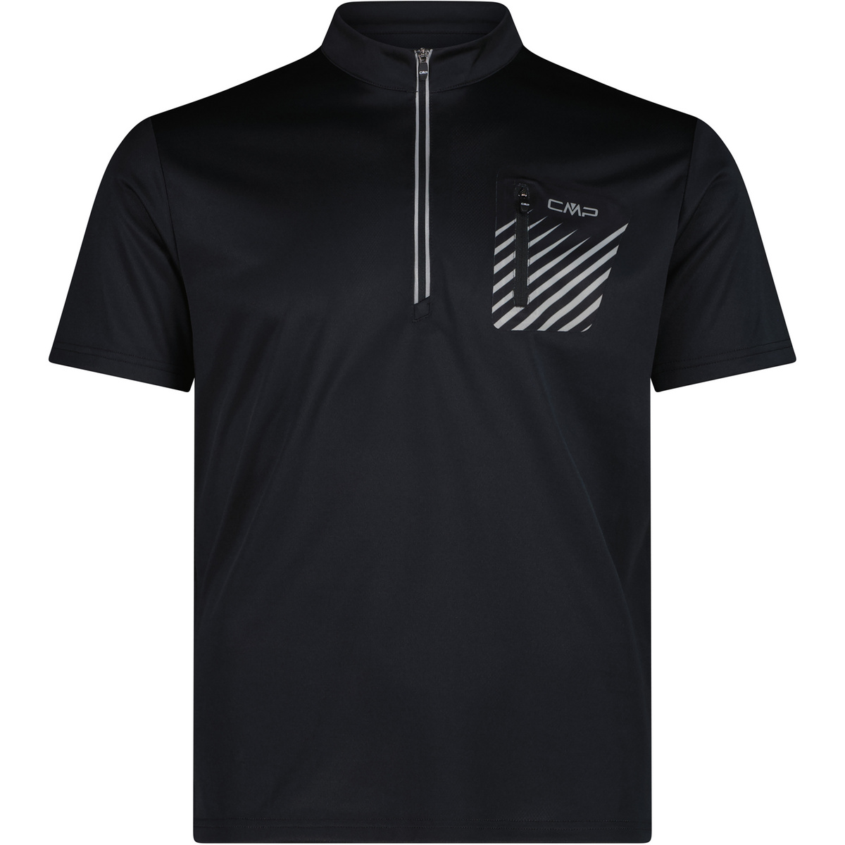CMP Herren Radtrikot (Größe 4XL, schwarz)