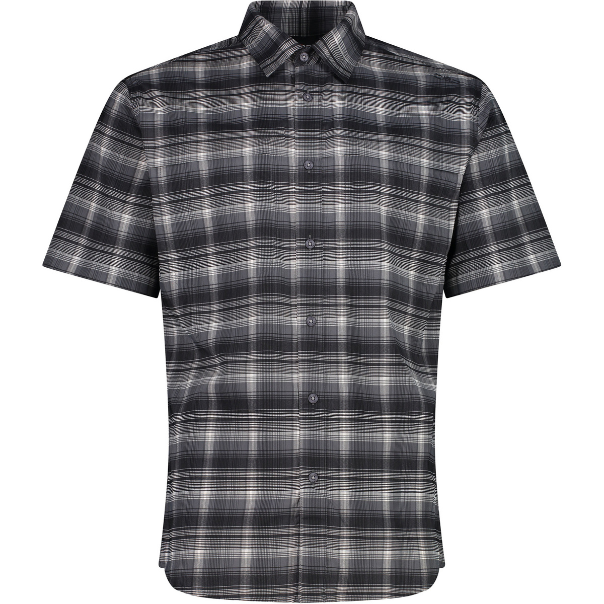 CMP Uomo Camicia (Taglia S, Grigio)