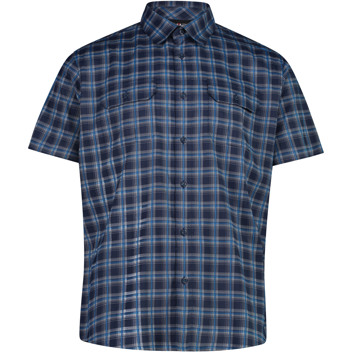 CMP Uomo Camicia (Taglia XXL, Blu)