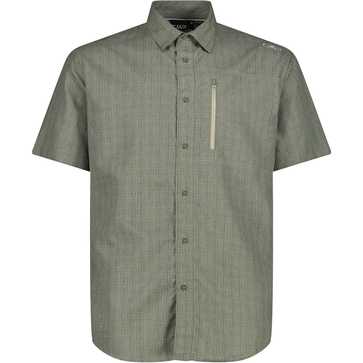 CMP Uomo Camicia (Taglia S, Beige)