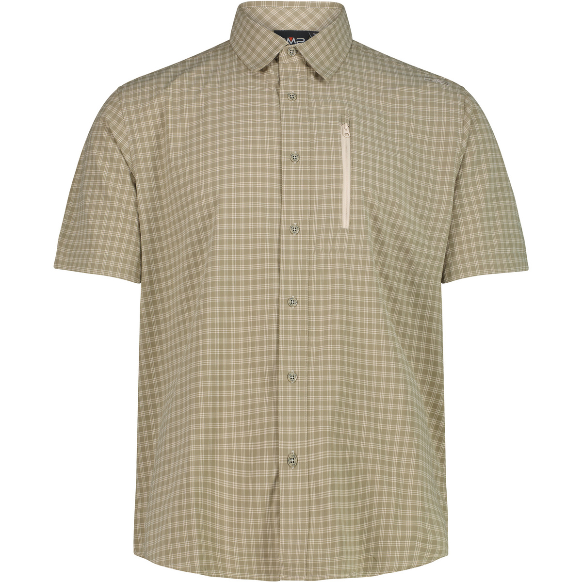 CMP Uomo Camicia (Taglia M, Beige)