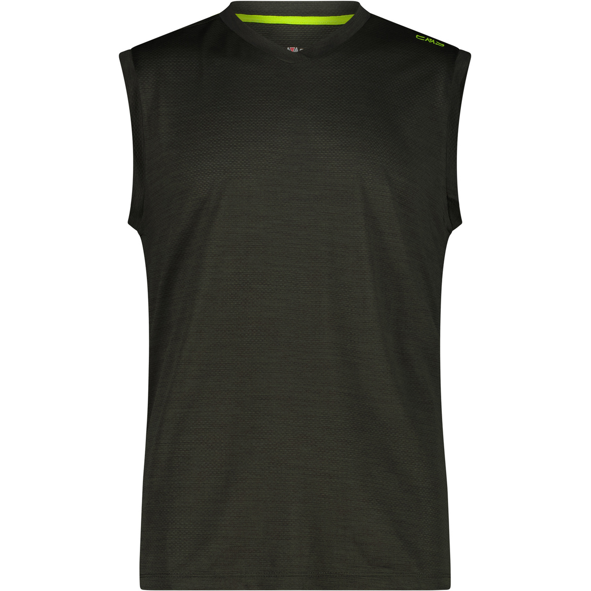 CMP Uomo Canotta (Taglia 4XL, Nero)