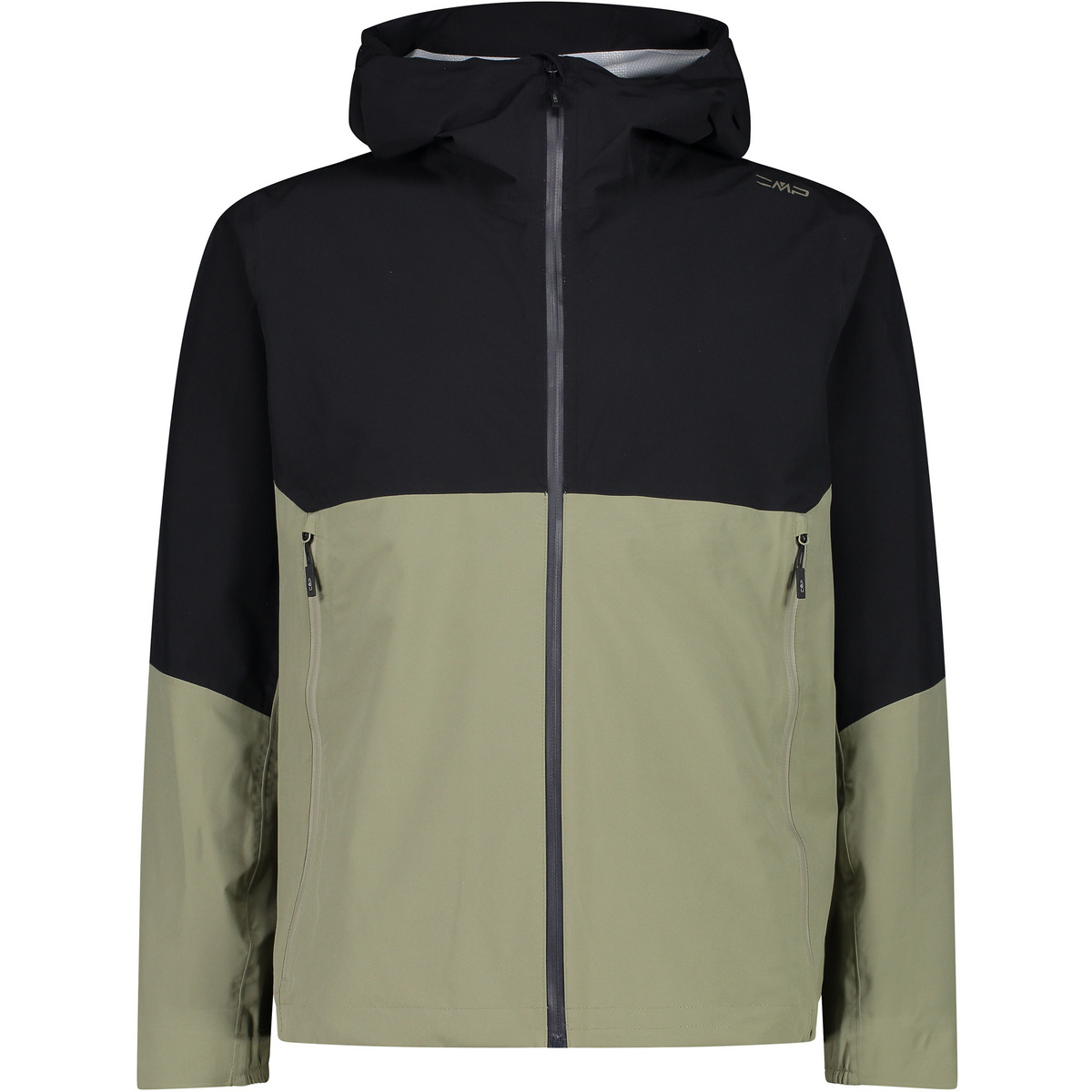 CMP Uomo Giacca Hoodie (Taglia 4XL, Beige)