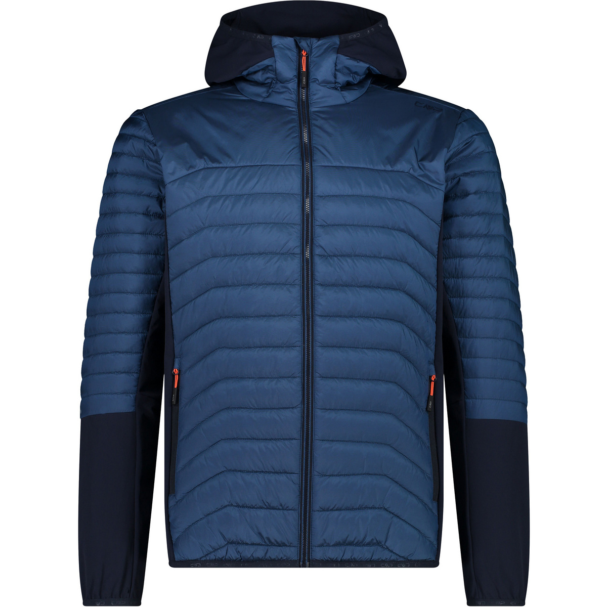CMP Homme Veste Hybrid Hoodie (taille M, Bleu)