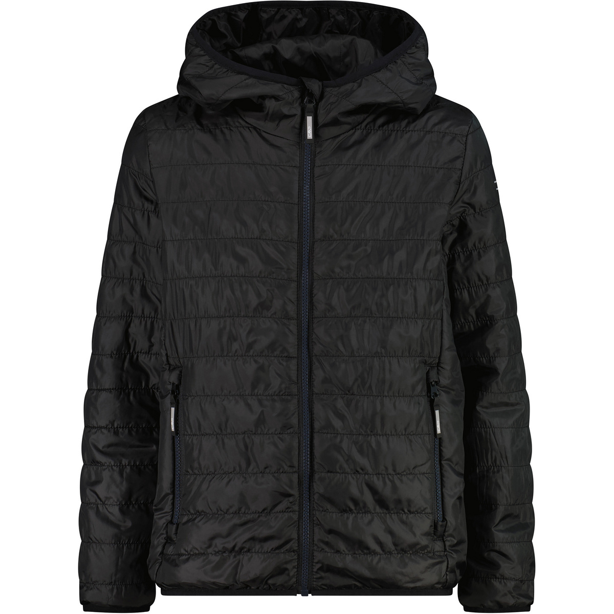 CMP Kinder Hoodie Jacke (Größe 128, schwarz)