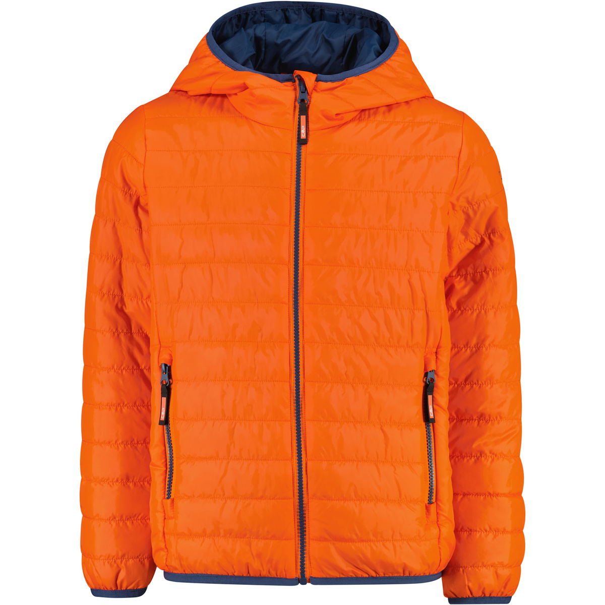 CMP Kinder Hoodie Jacke (Größe 128, orange)