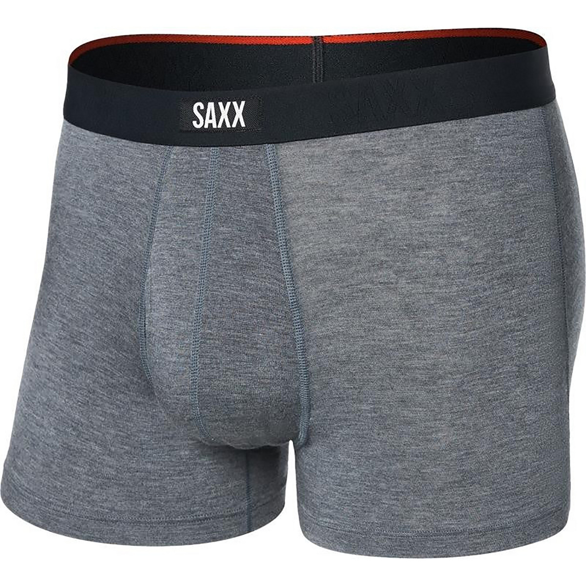 Saxx Underwear Uomo Boxer Vibe Xtra Trunk Fly (Taglia L, Grigio)