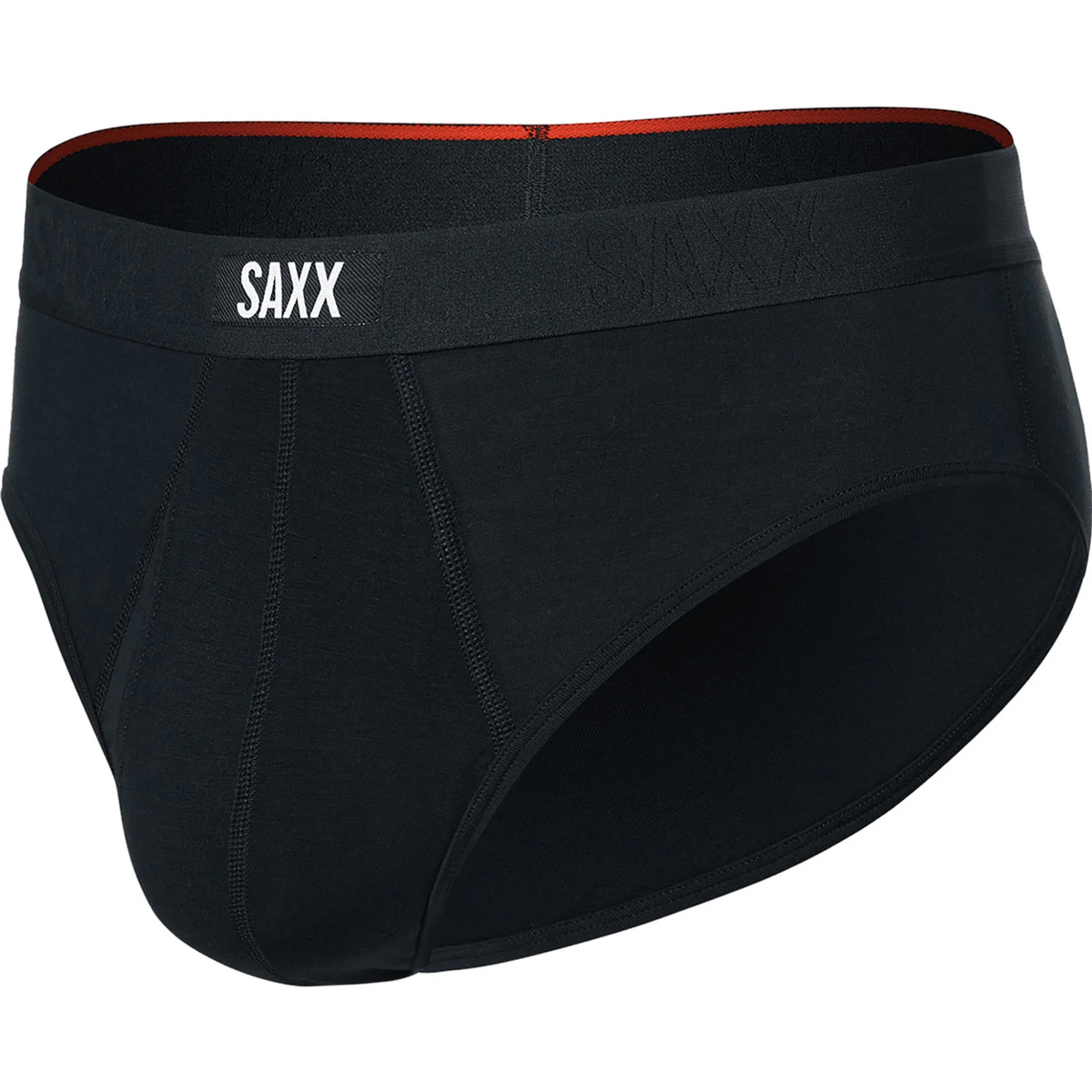 Saxx Underwear Herren Vibe Xtra Brief Fly Unterhose (Größe M, schwarz)