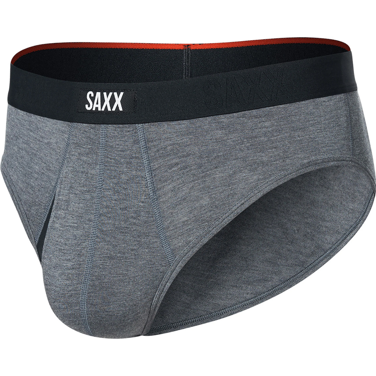 Saxx Underwear Homme Sous-vêtement Vibe Xtra Brief Fly (taille XXL, Gris)